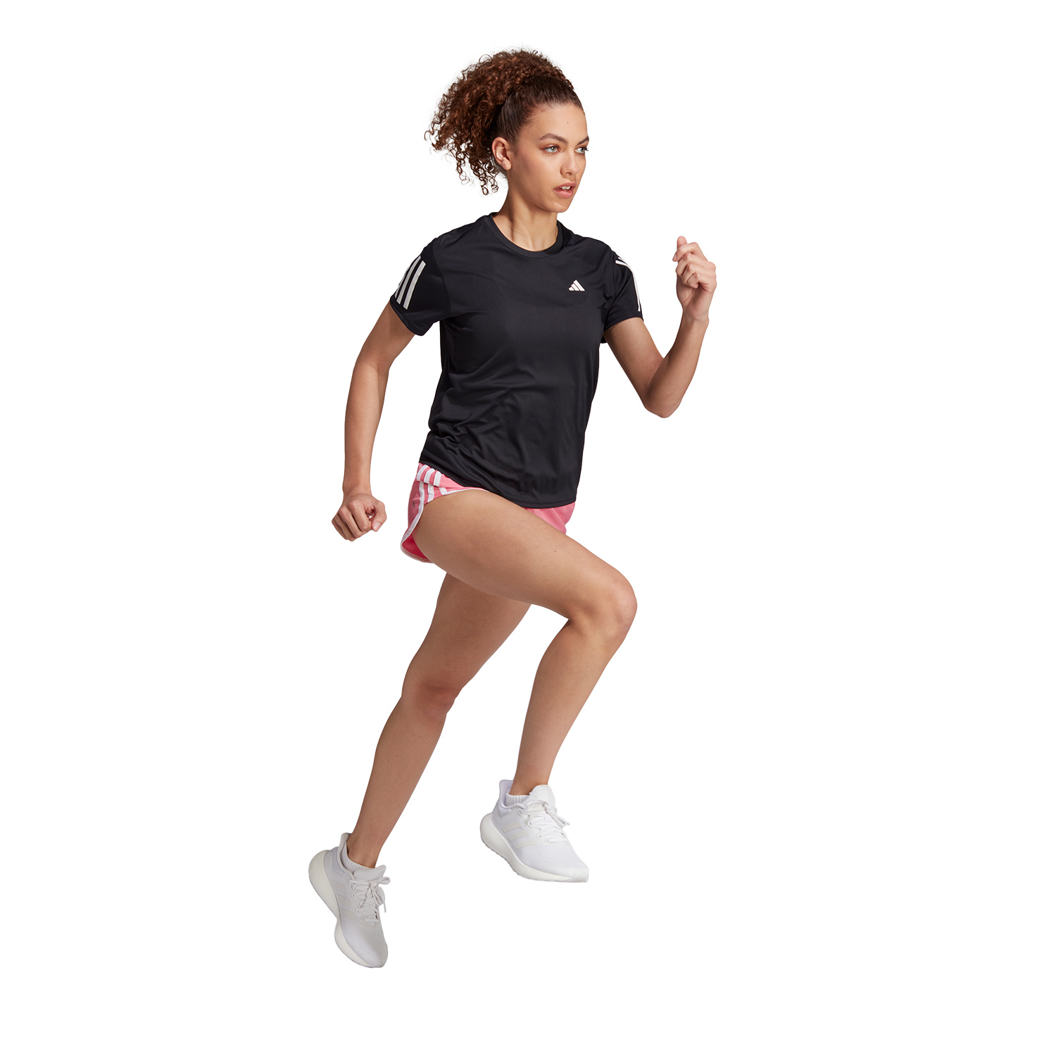 adidas M20 Logo 4in Pantaloncini Pink Fusion