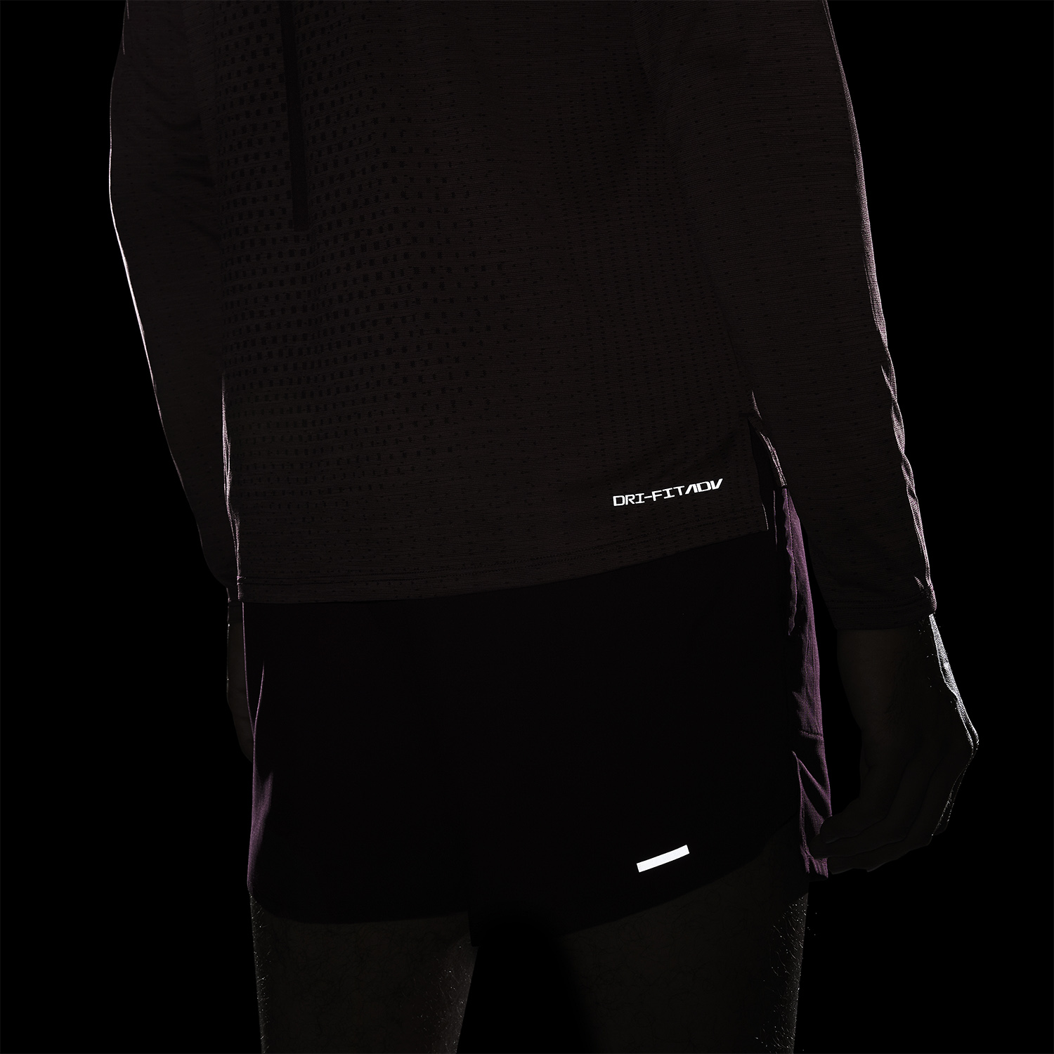 Nike TechKnit Ultra Logo Maglia Night Maroon/Cedar/Reflective Silver