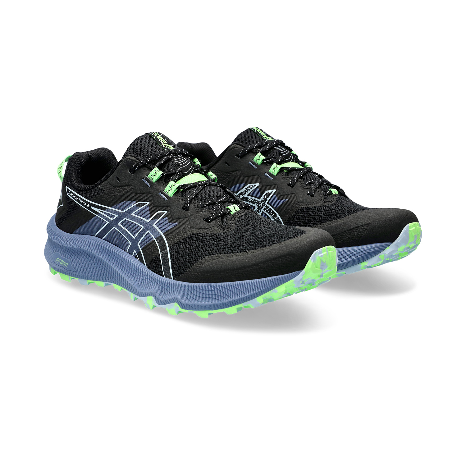 Asics Trabuco Terra 2 Black/Light Blue