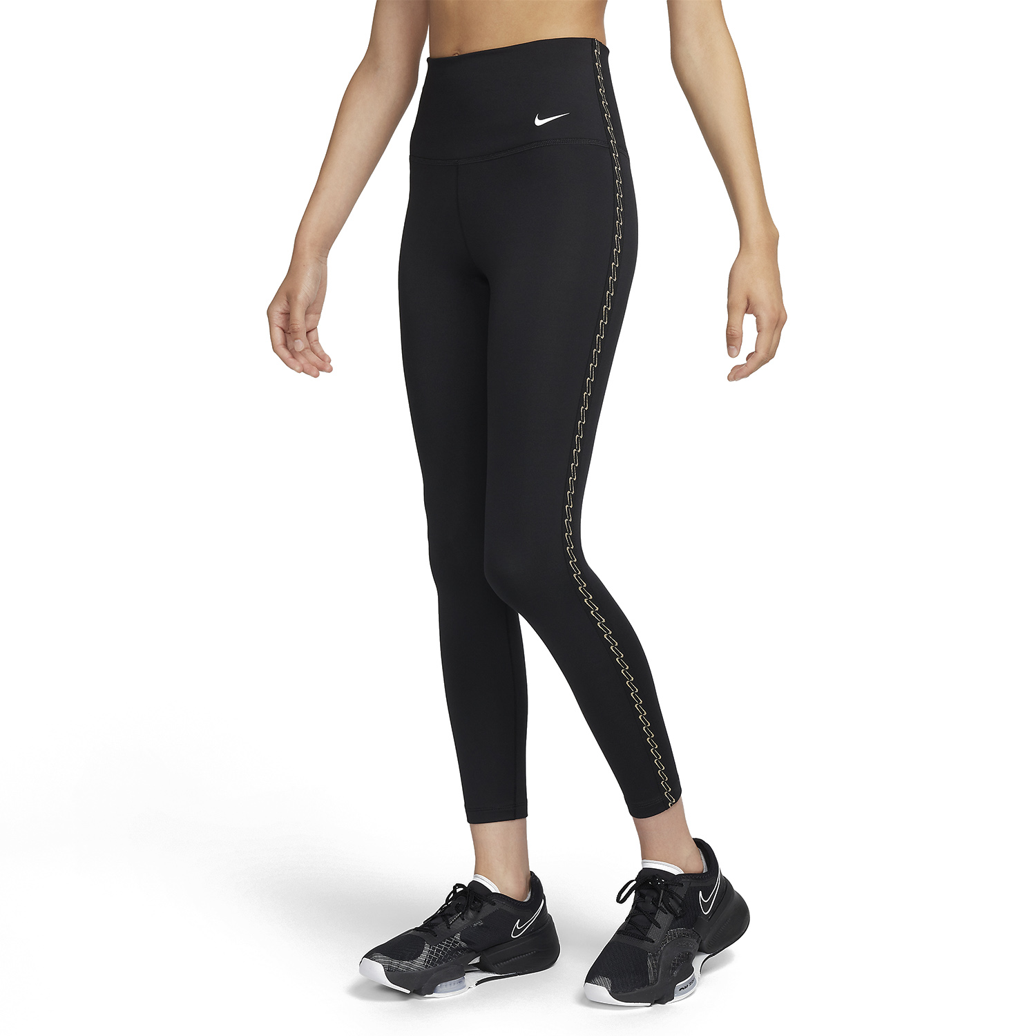 Nike Therma-FIT One 7/8 Tights Black/White