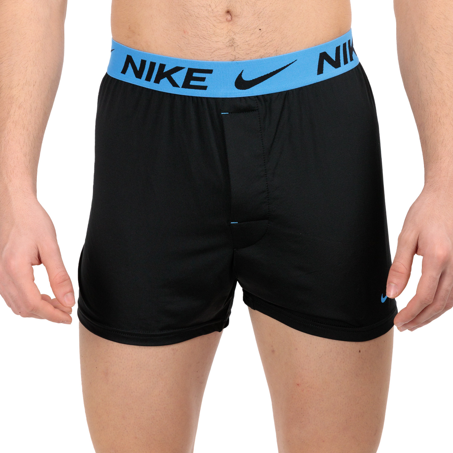 Nike Essential Micro Boxer x 3 Print/Black W/Uni Red Wb