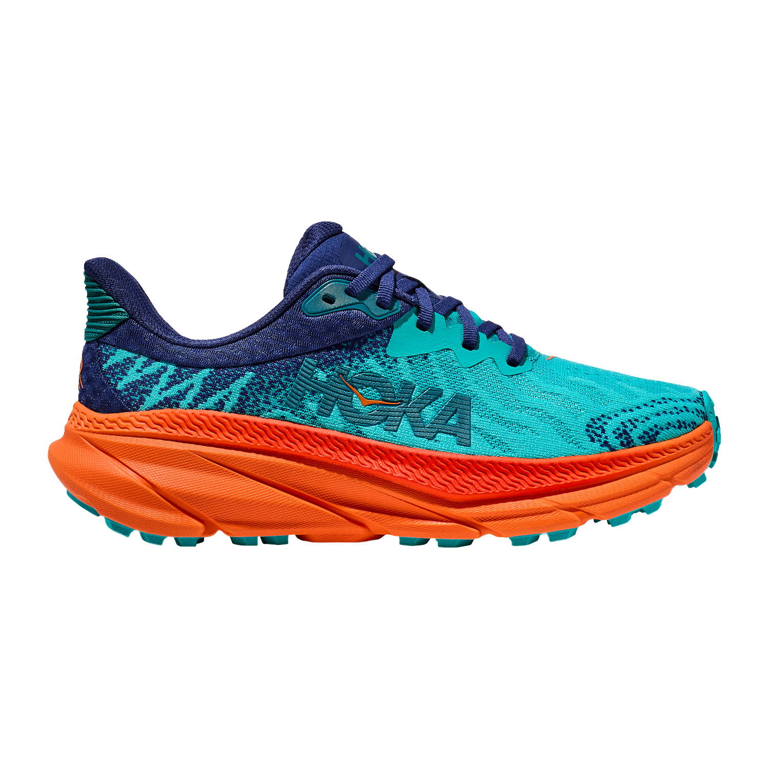Hoka Challenger 7 Ceramic/Vibrant Orange