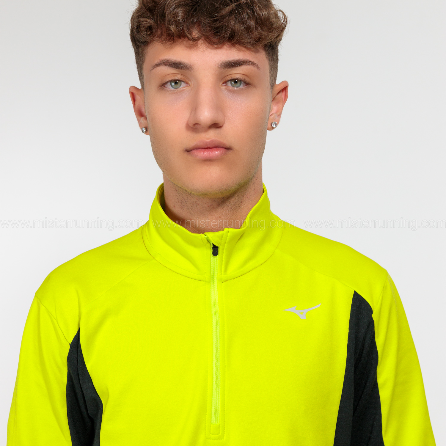 Mizuno Warmalite Maglia Evening Primrose/Black