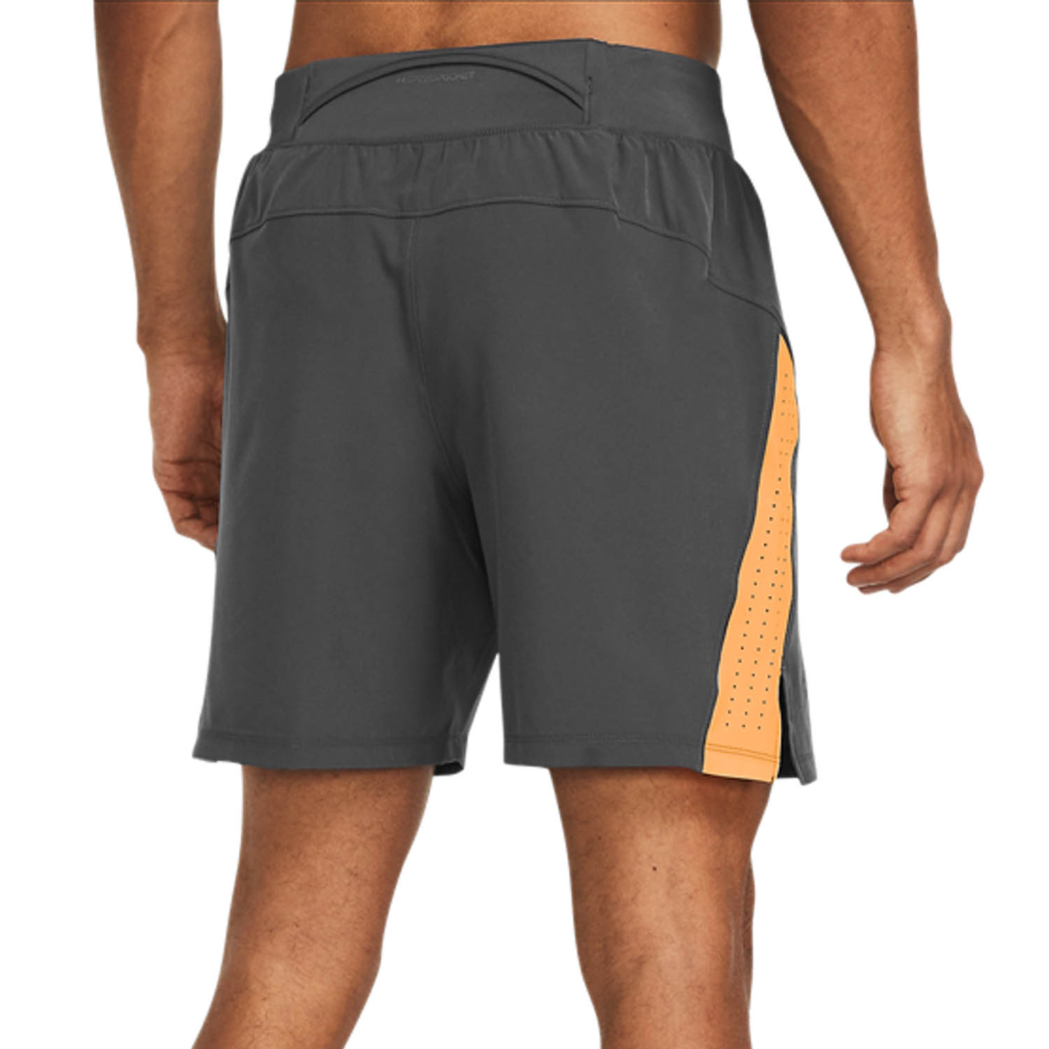 Under Armour Launch Elite 7in Pantaloncini Castlerock/Nova Orange/Reflective