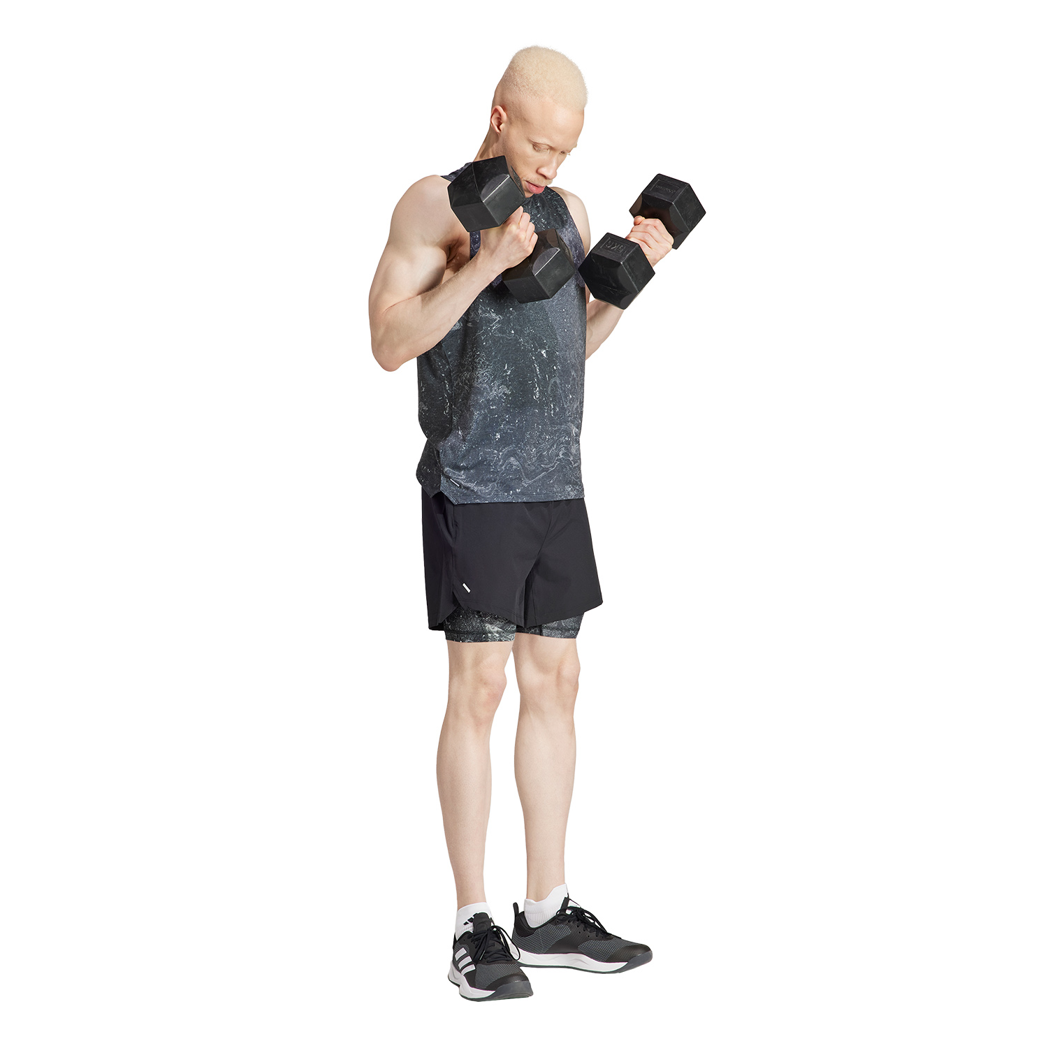 adidas WO 2 in 1 5in Pantaloncini Black