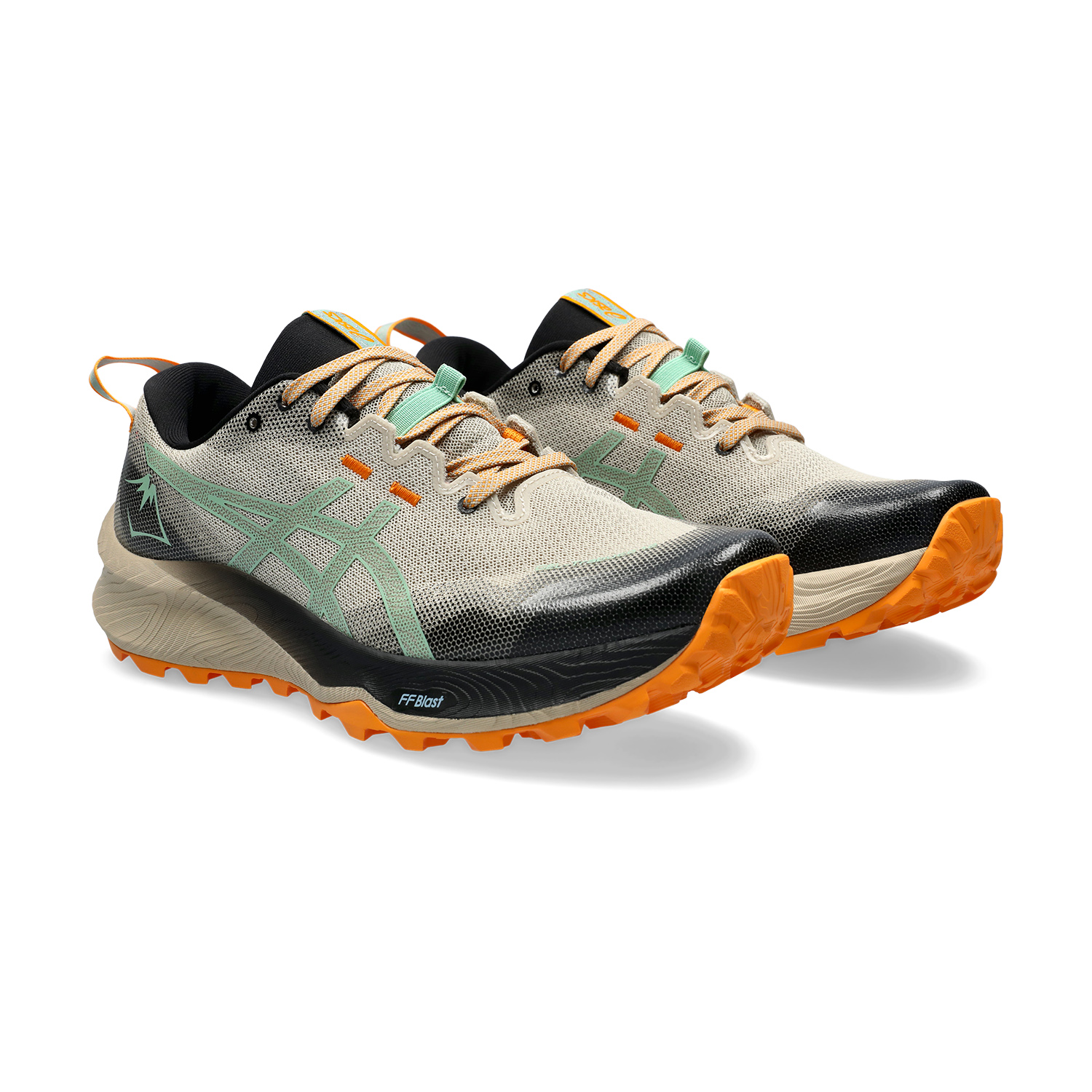 Asics Gel Trabuco 12 Feather Grey/Dark Mint