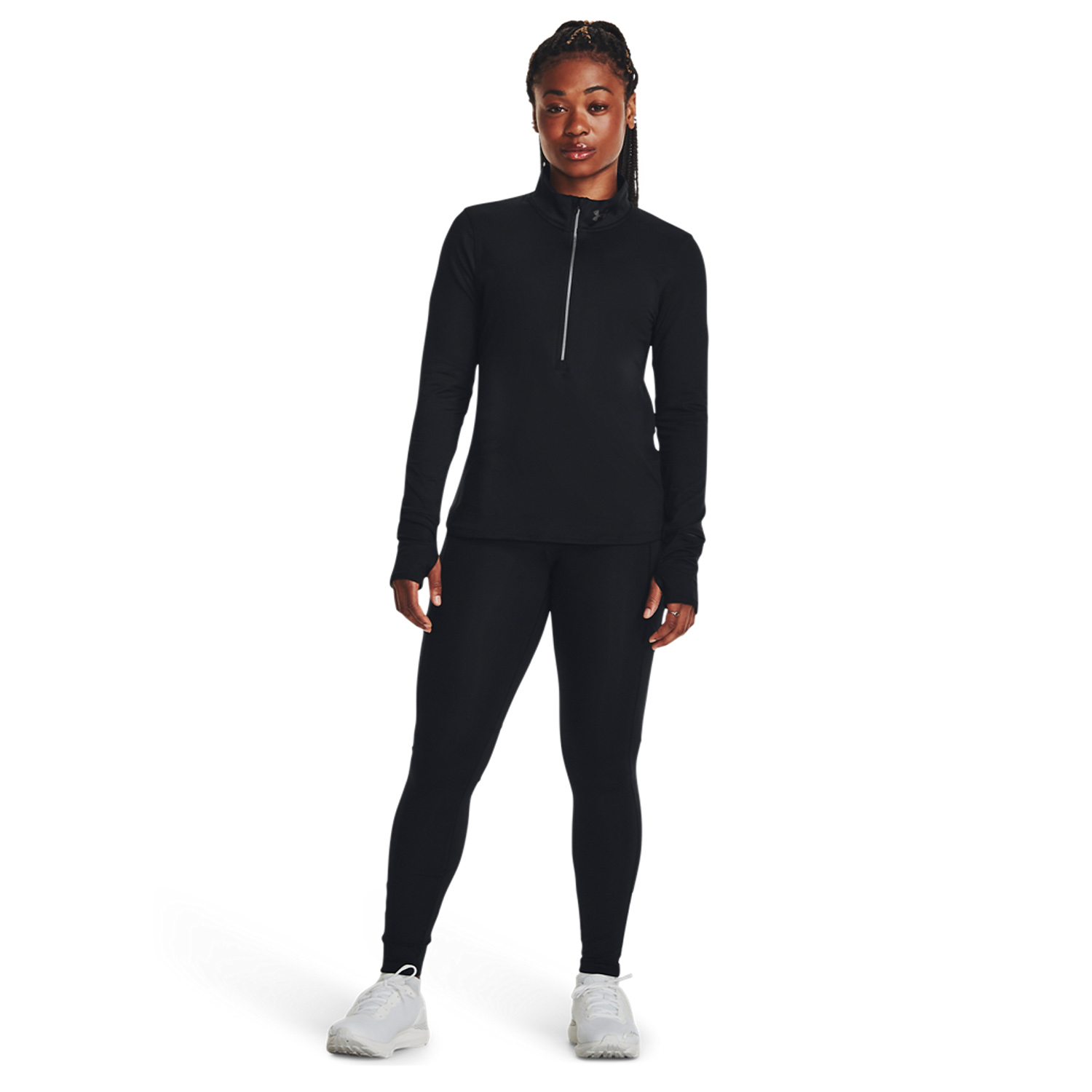 Under Armour Qualifier Run 2.0 Maglia Black/Reflective