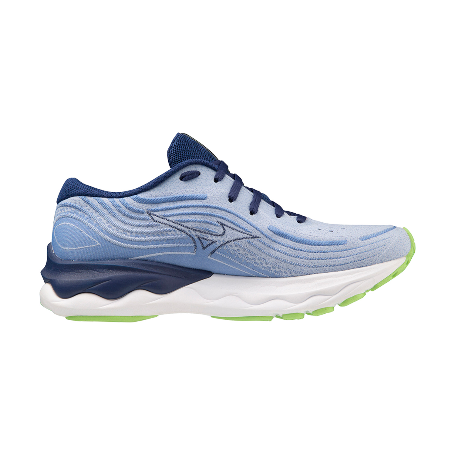 Mizuno Wave Skyrise 4 Blue Henon/Blue Depths/Techno Green