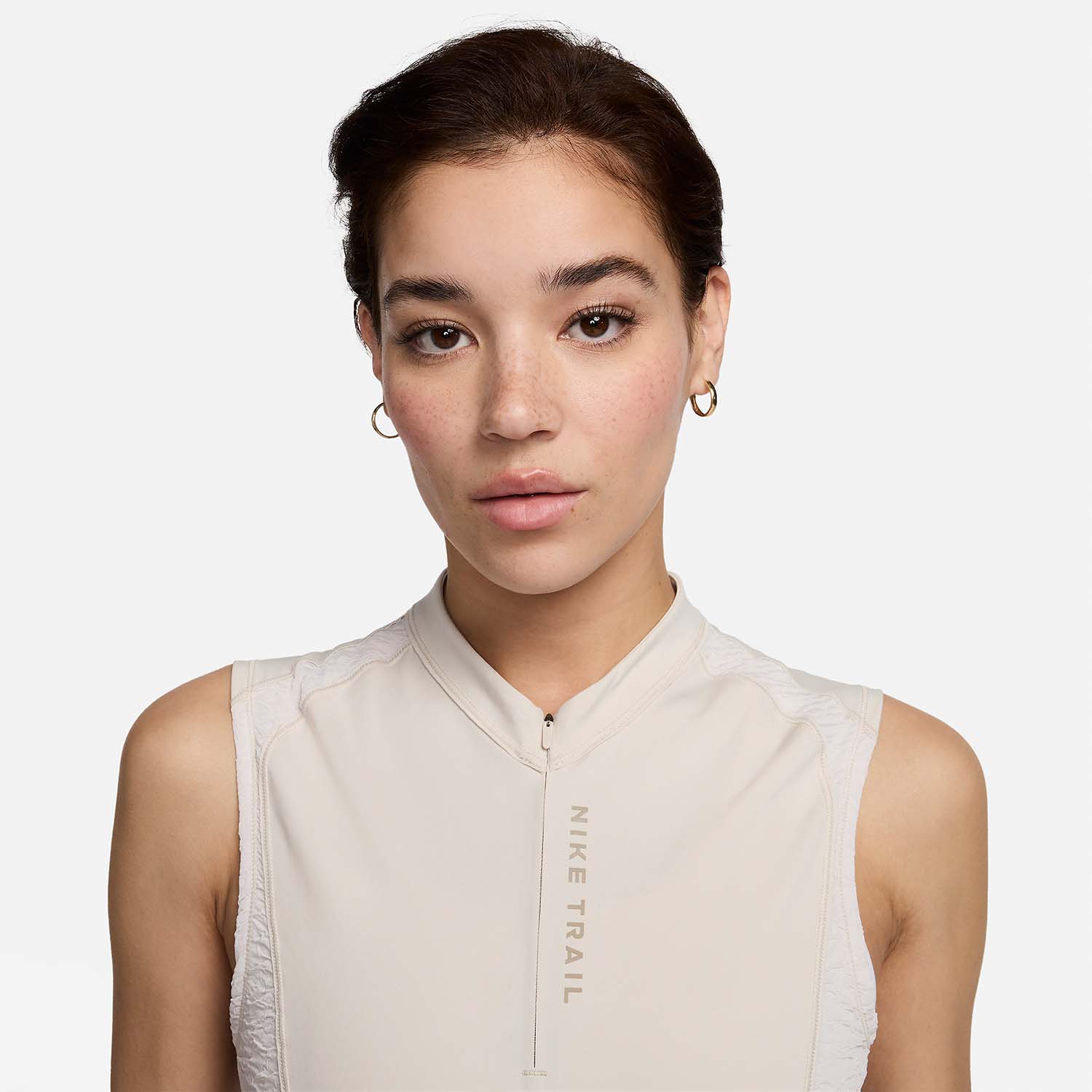 Nike Trail Dri-FIT Canotta Light Orewood Brown/Khaki