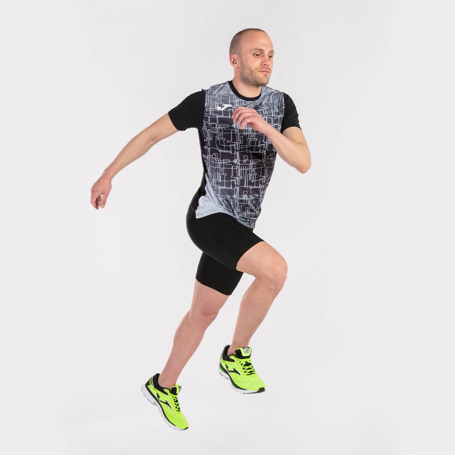 Joma Elite VIII Maglietta Black