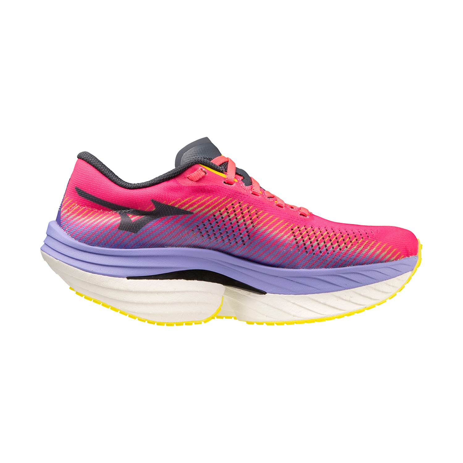Mizuno Wave Rebellion Pro High Vis Pink/Ombre Blue/Purple Punch