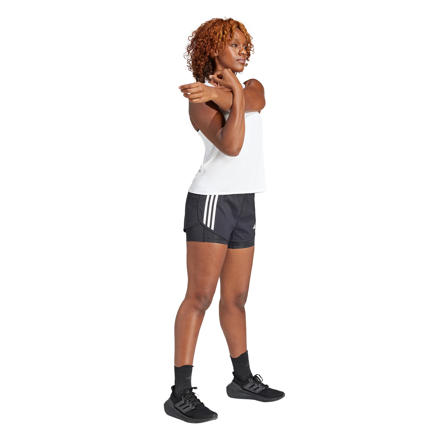 adidas Adizero Logo Canotta White