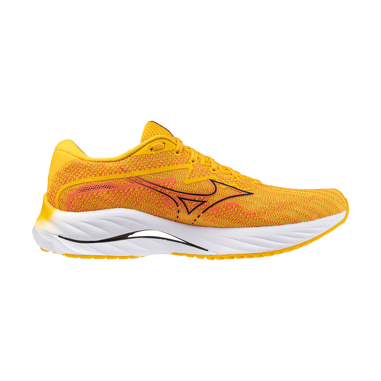 Mizuno Wave Rider 27 Citrus/Black/Nastrurtium