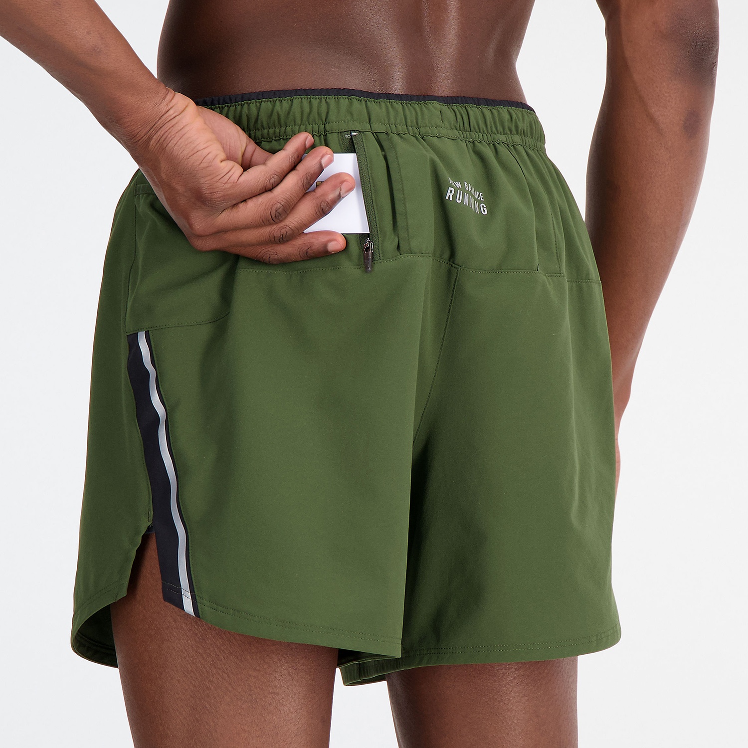 New Balance Graphic Impact Run 5in Pantaloncini Kombu