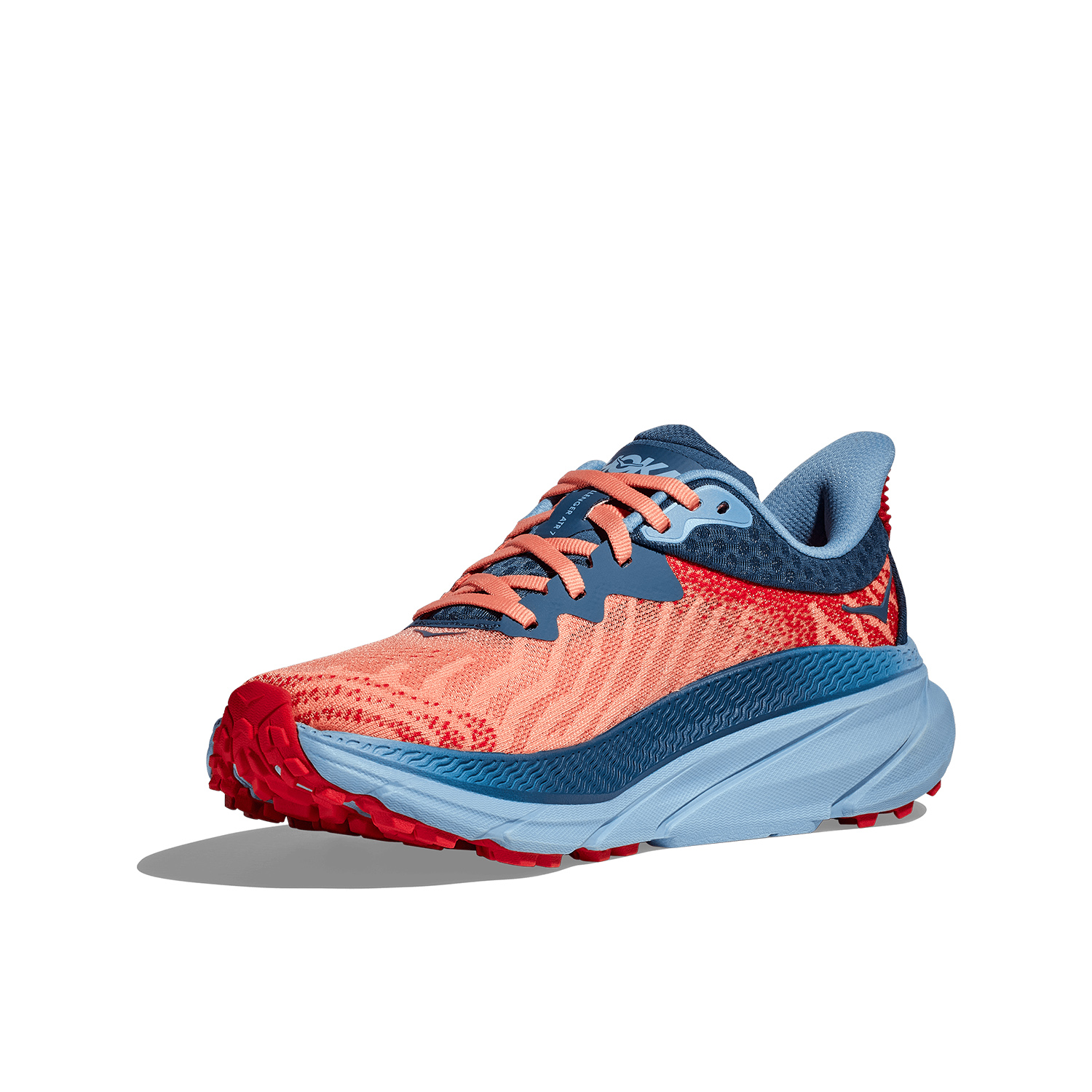 Hoka Challenger 7 Papaya Real/Teal
