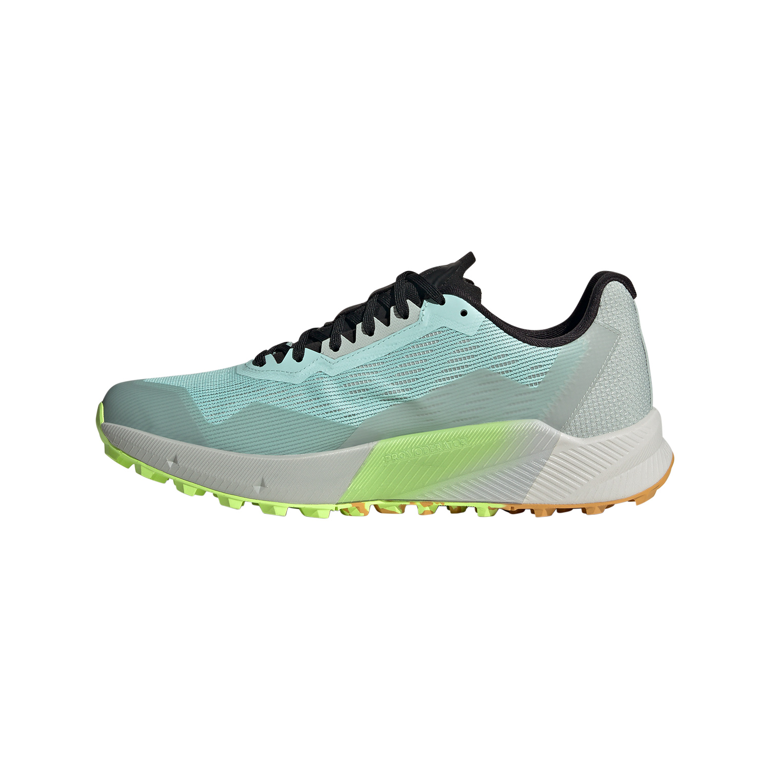 adidas Terrex Agravic Flow 2 GTX Semi Flash Aqua/Wonder Silver/Lucid Lemon