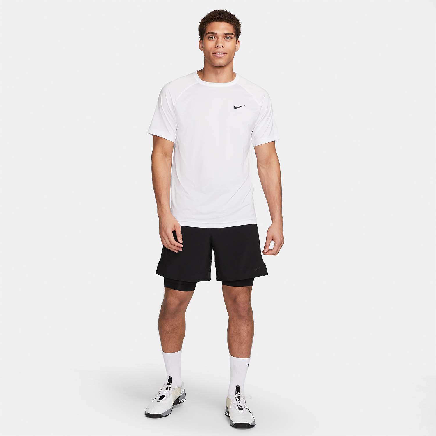 Nike Dri-FIT Ready Maglietta White/Black
