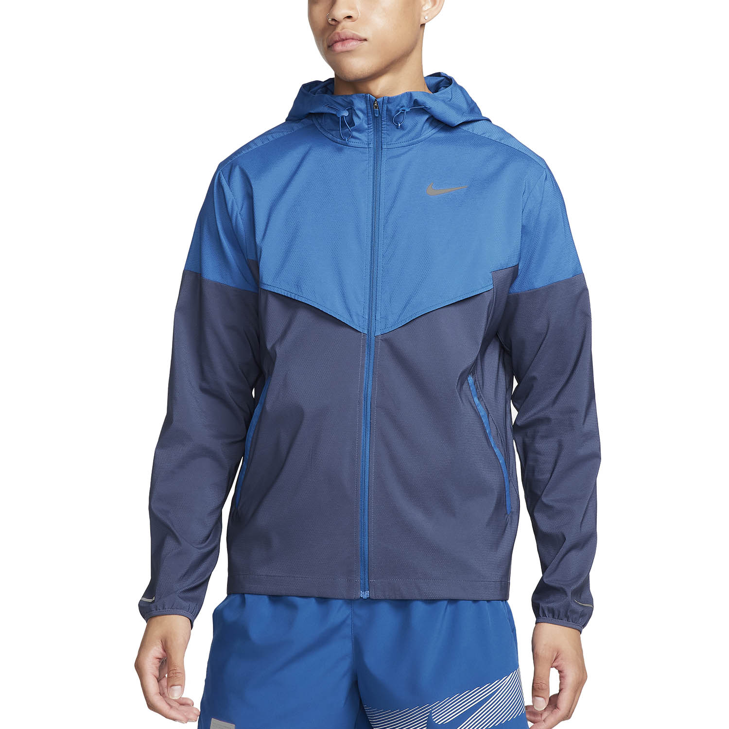 Nike Light Windrunner Giacca Court Blue/Thunder Blue/Reflective Silver