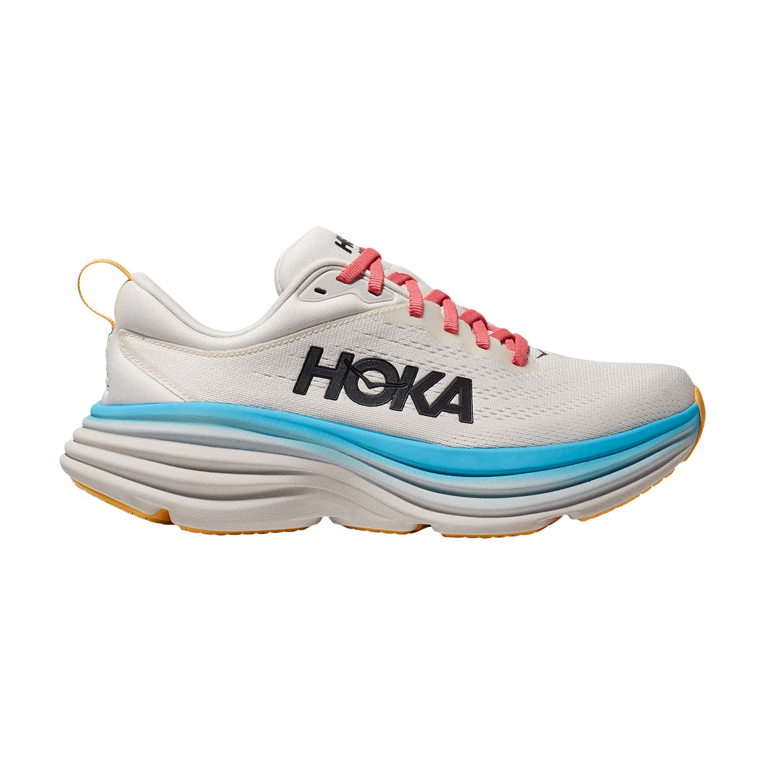 Hoka Bondi 8 Blanc De Blanc/Swim Day