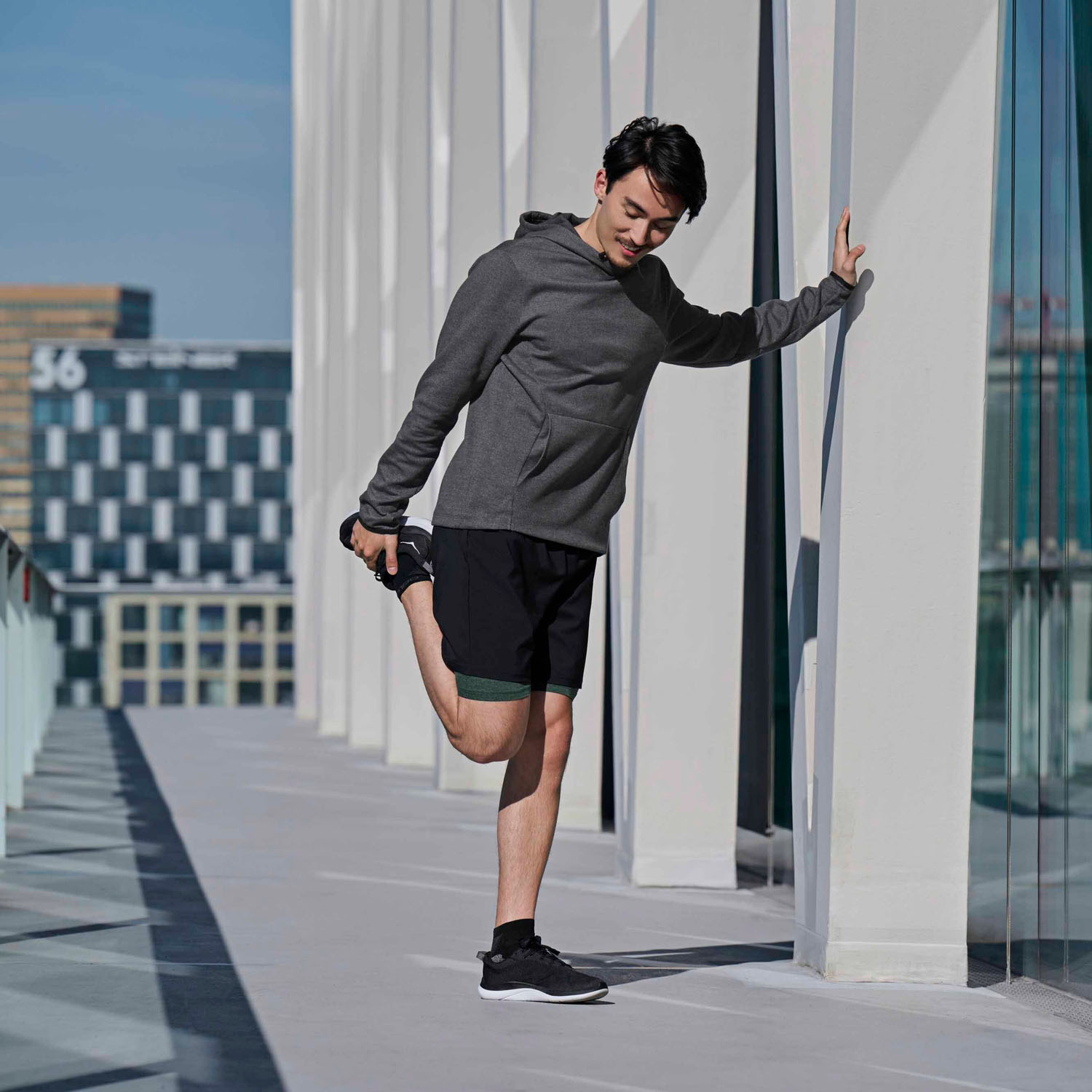 Odlo Essential Felpa Dark Grey Melange