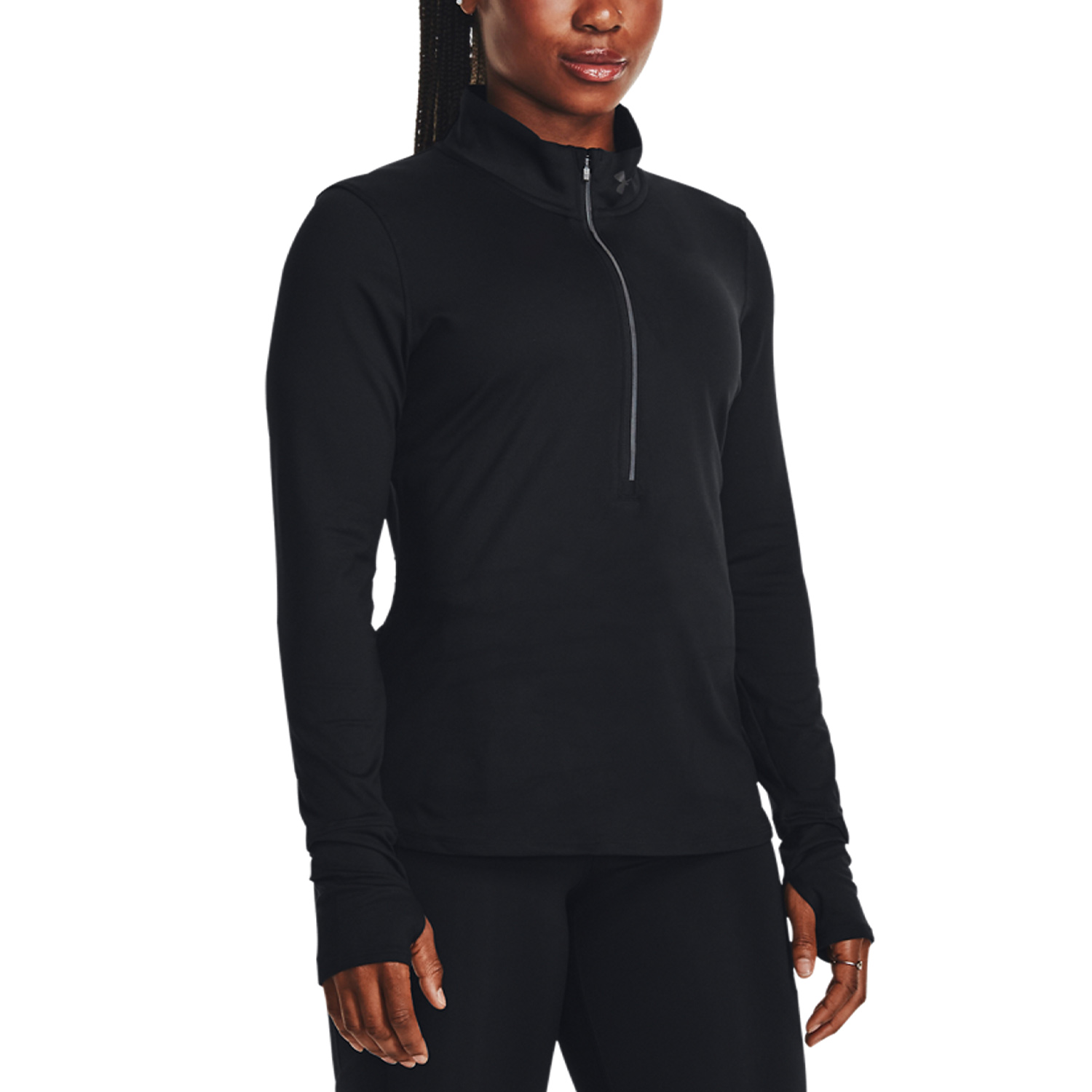 Under Armour Qualifier Run 2.0 Maglia Black/Reflective