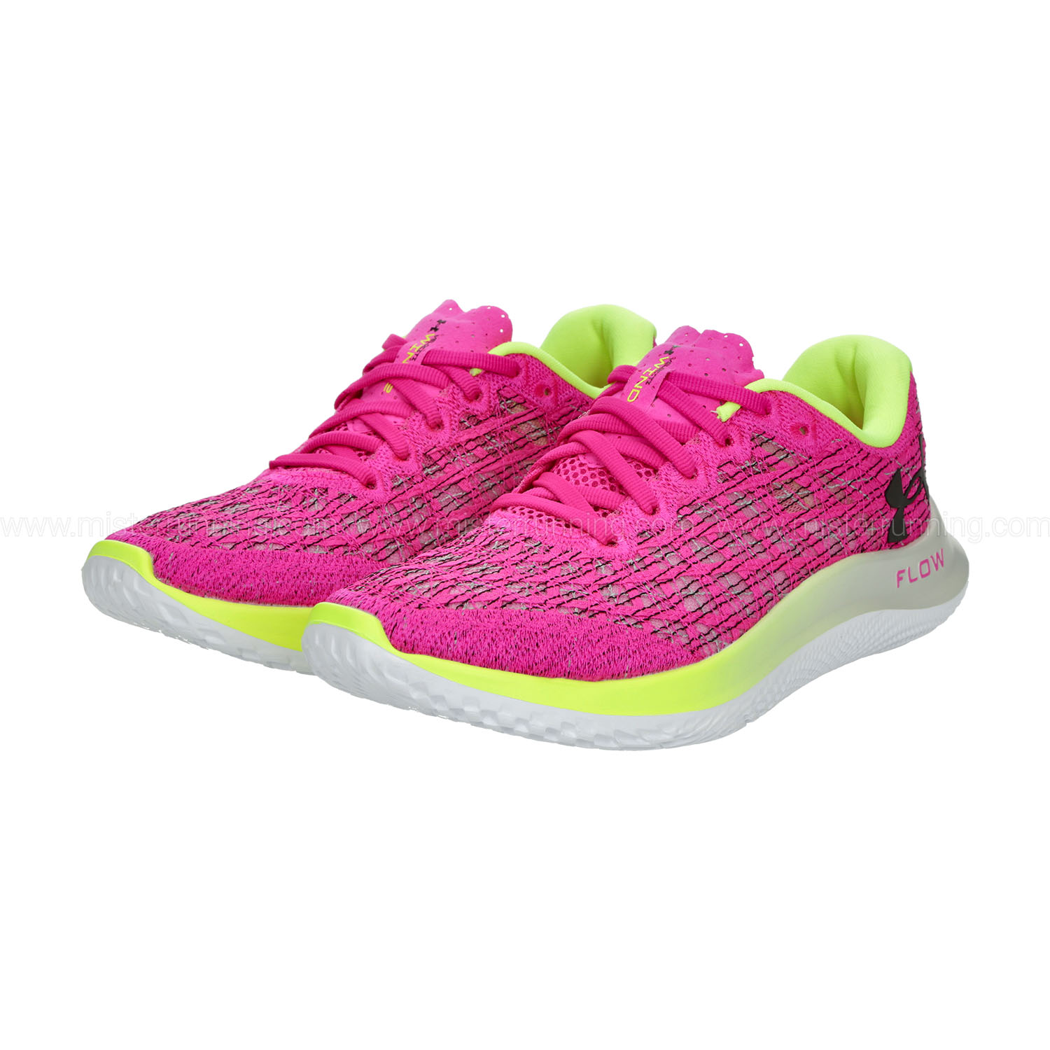Under Armour Flow Velociti Wind 2 Rebel Pink/Lime Surge/Black