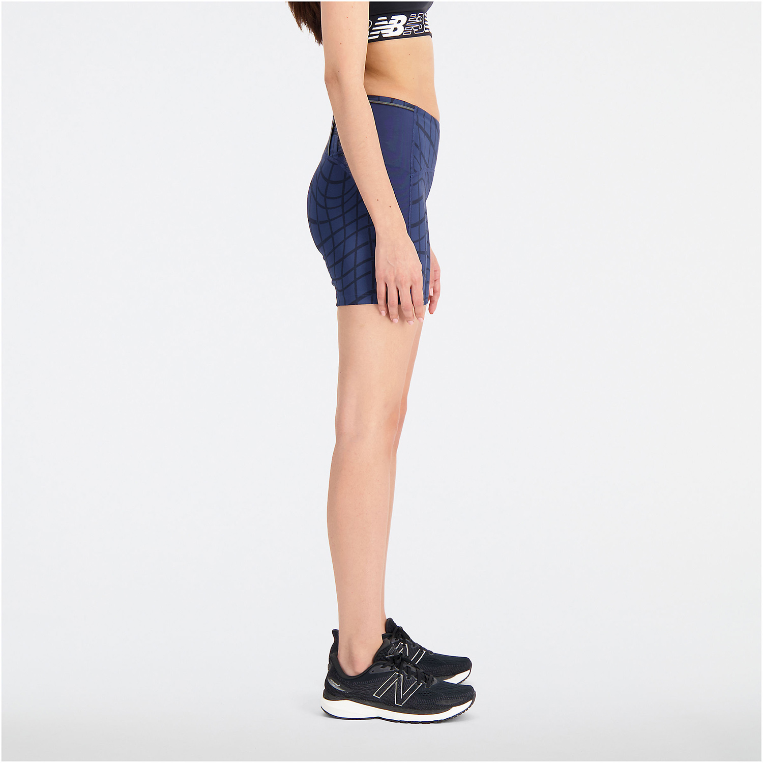 New Balance Printed Impact 6in Pantaloncini Navy