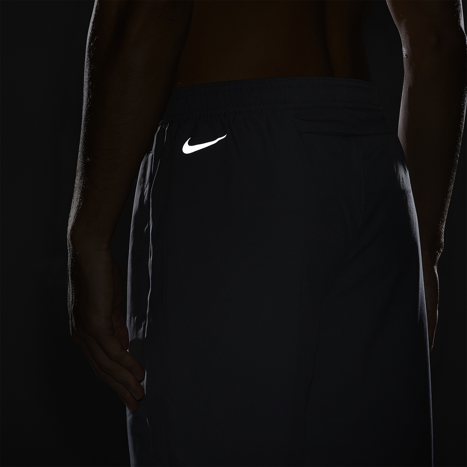 Nike Challenger Flash Pantaloni Smoke Grey/Reflective Silver