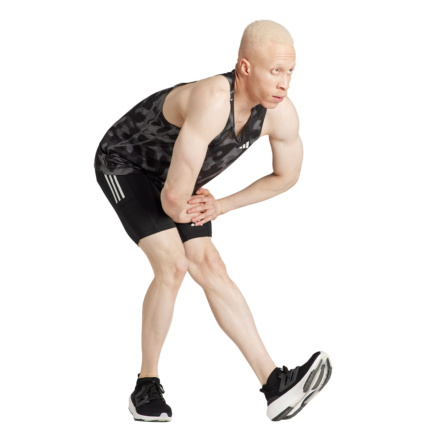 adidas Own The Run Performance Maglietta Grey Four/Grey Six/Carbon/Black