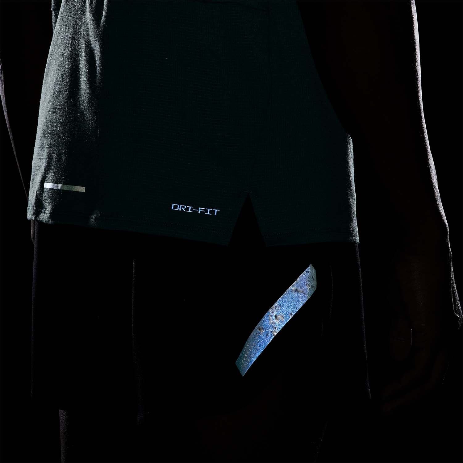 Nike Dri-FIT Rise Logo Maglietta Bicoastal/Barely Green/Black