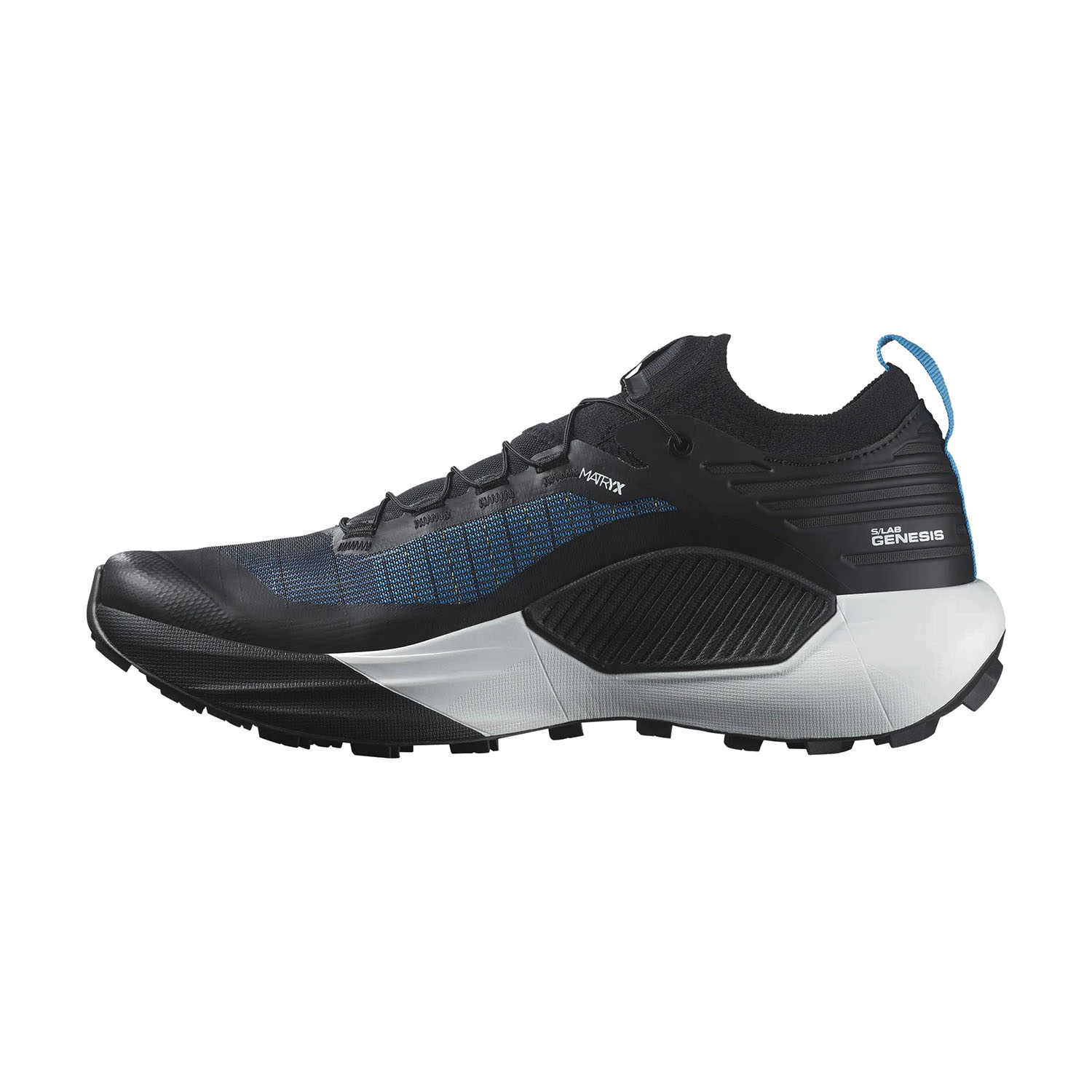 Salomon S/LAB Genesis Black/White/Blue Danube