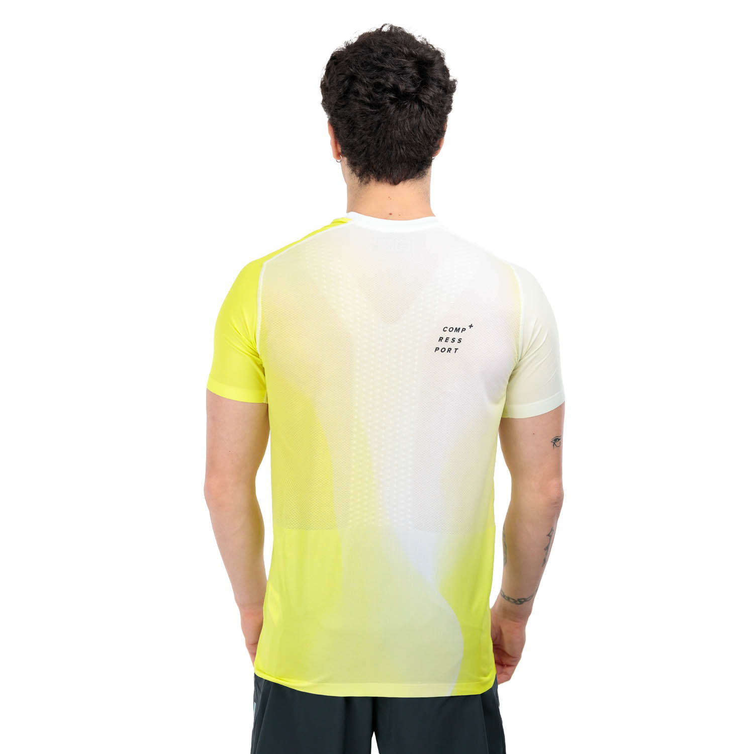 Compressport Performance Maglietta Safe Yellow