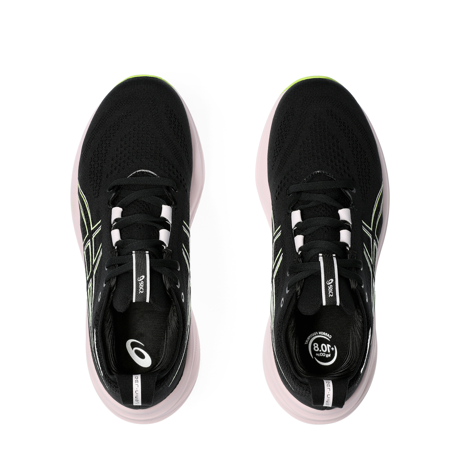 Asics Gel Nimbus 26 Black/Neon Lime