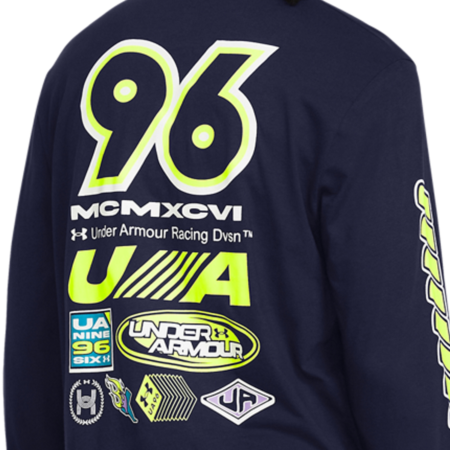 Under Armour Run Everywhere Maglia Midnight Navy/High Vis Yellow