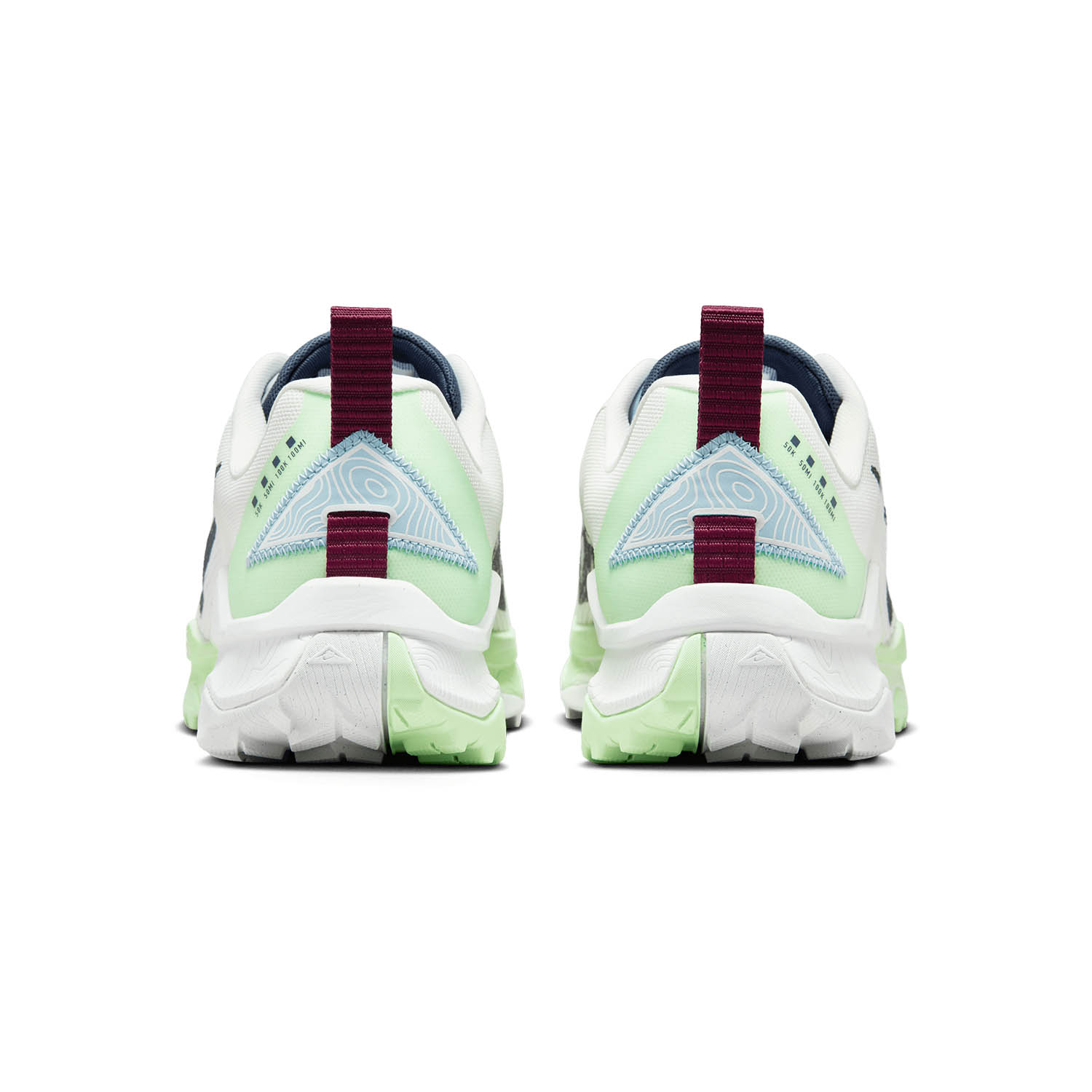 Nike React Wildhorse 8 Summit White/Thunder Blue/Vapor Green