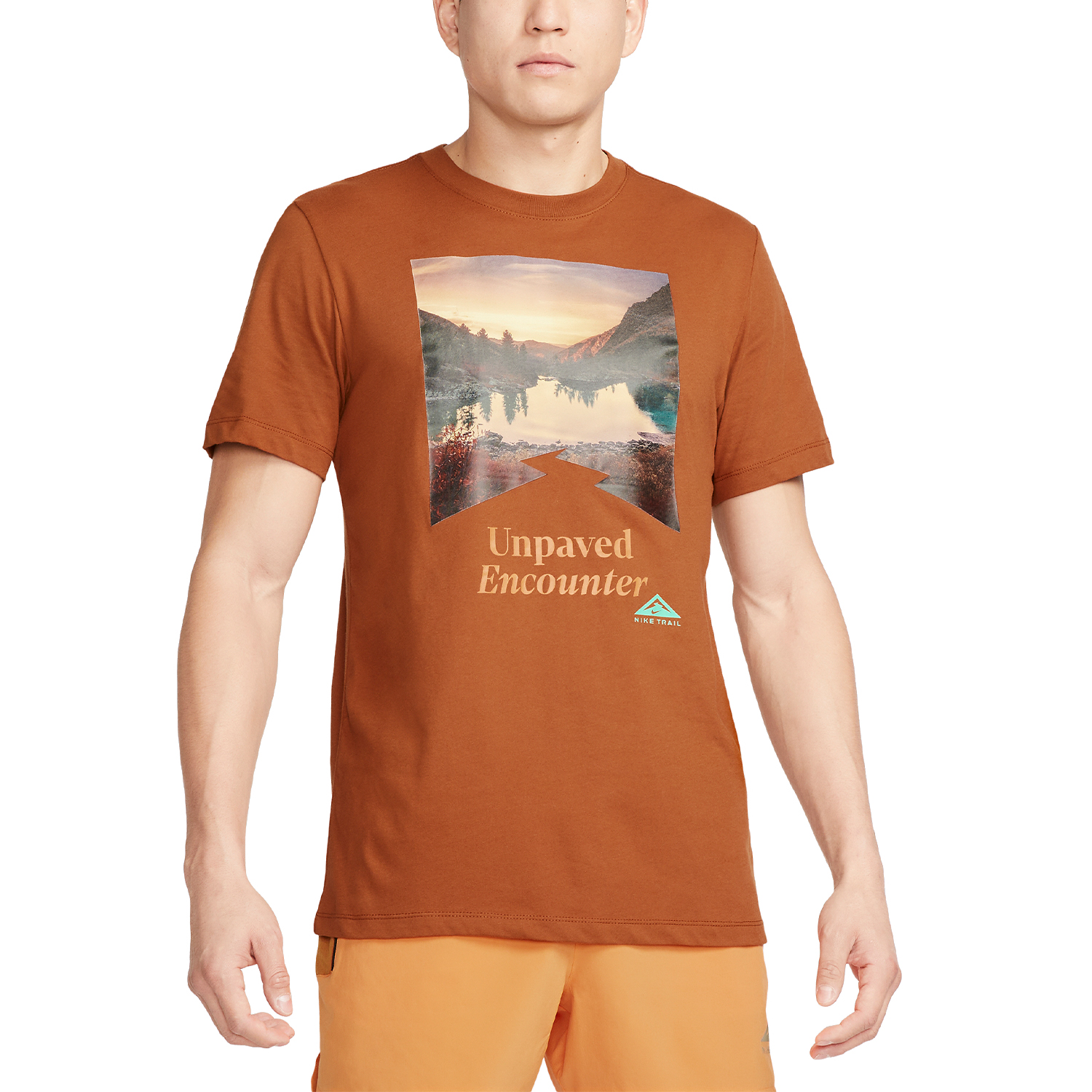 Nike Dri-FIT Off Road Print Maglietta Dark Russet