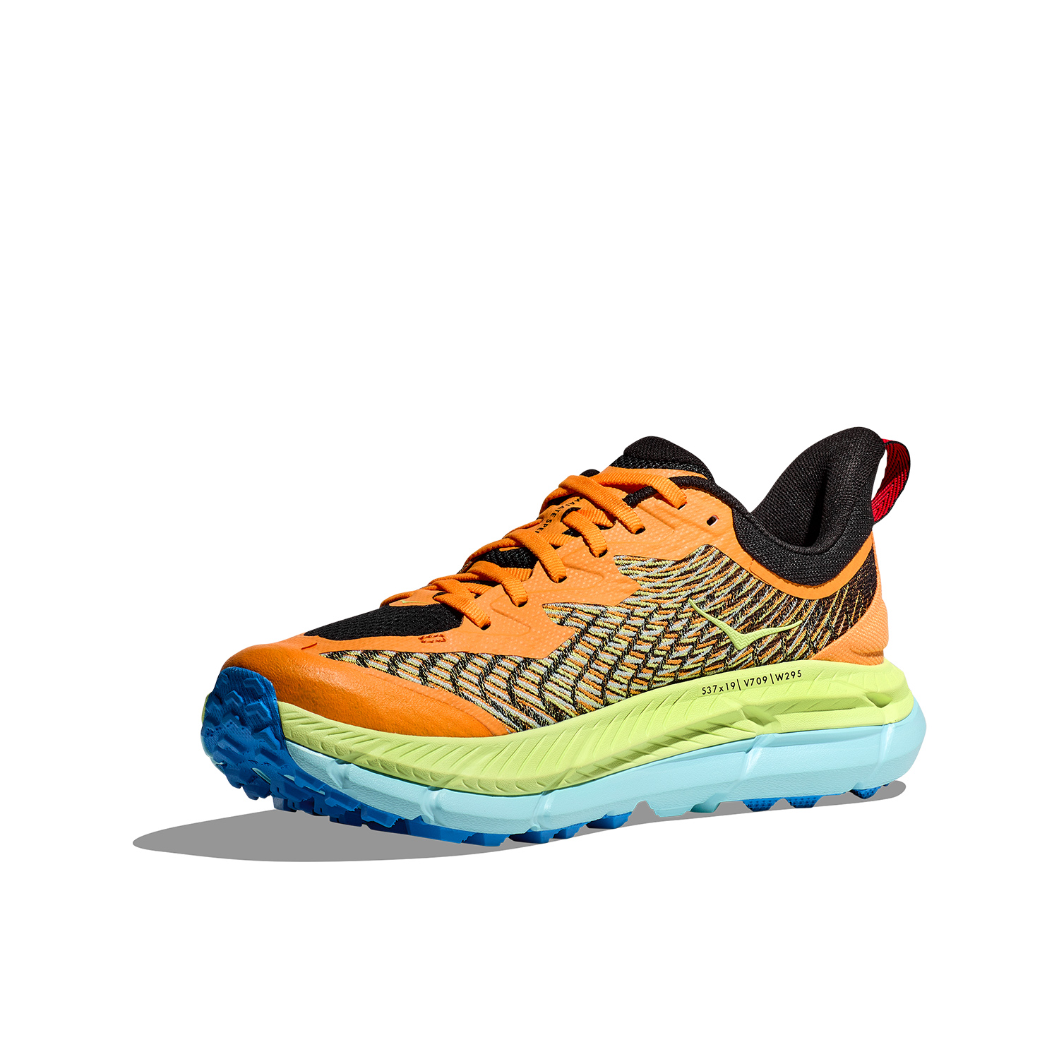 Hoka Mafate Speed 4 Solar Flare/lettuce