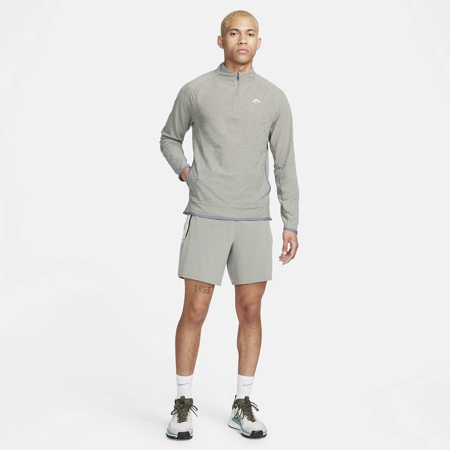 Nike Trail Maglia Dark Stucco/Summit White