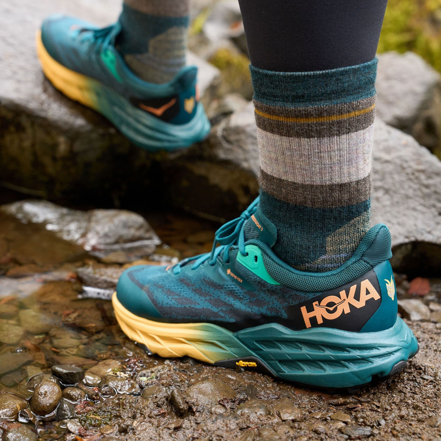 Hoka Speedgoat 5 GTX Deep Teal/Black