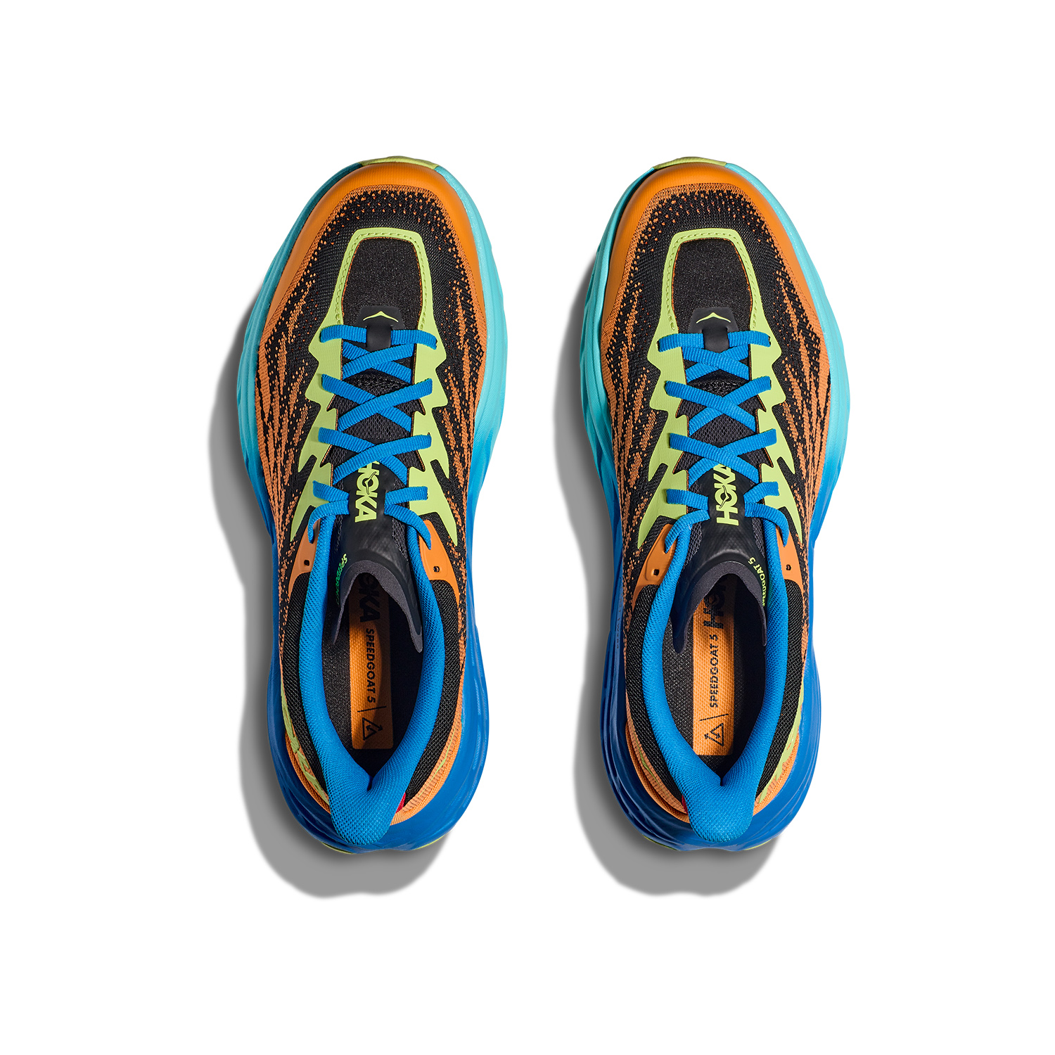 Hoka Speedgoat 5 Solar Flare/Diva Blue