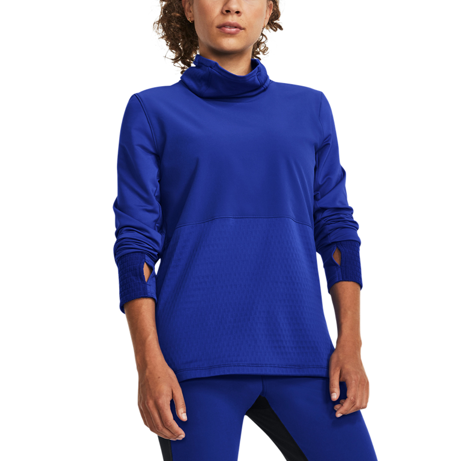 Under Armour Qualifier Cold Maglia Team Royal/Reflective