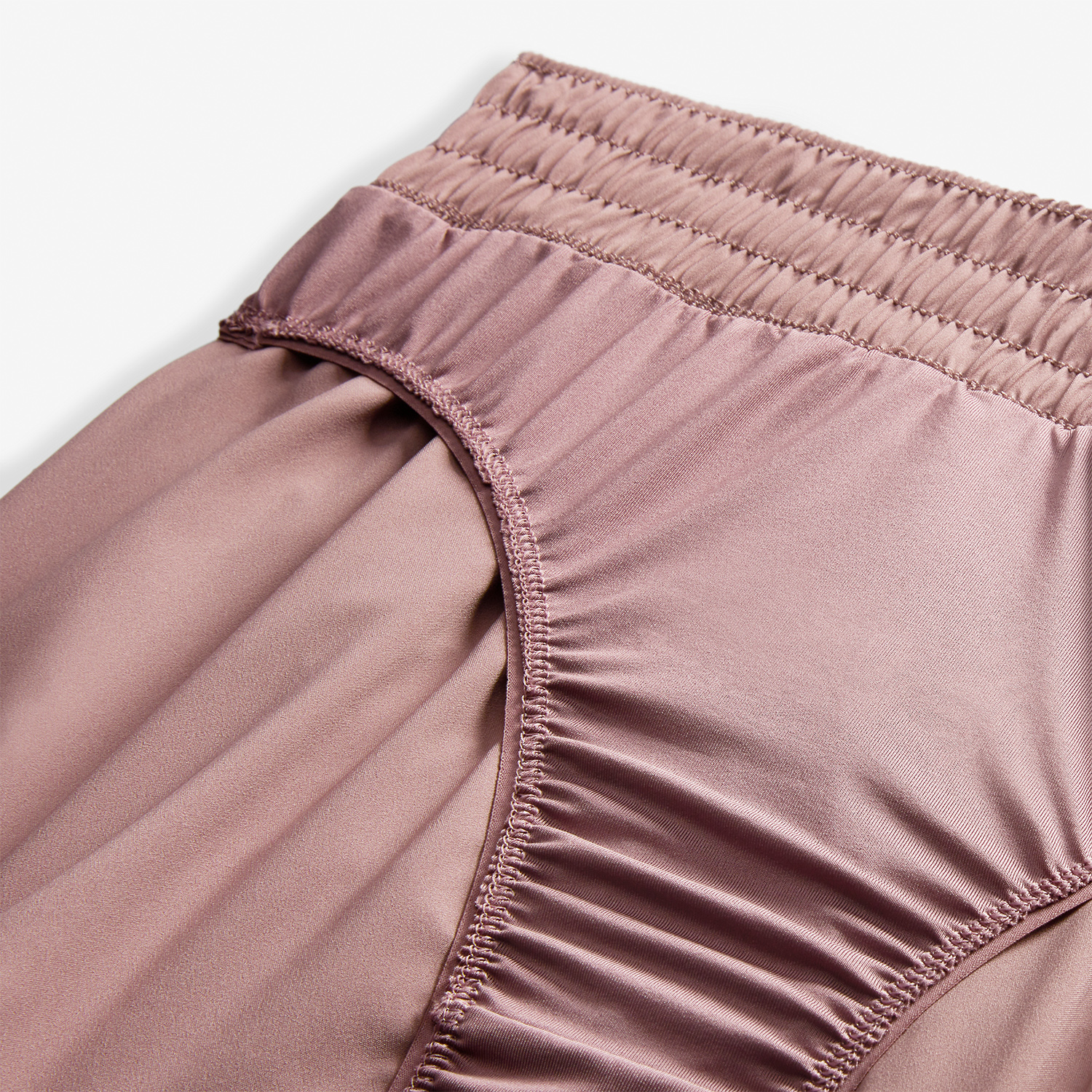 Nike Dri-FIT One 3in Pantaloncini Smokey Mauve/Reflective Silver