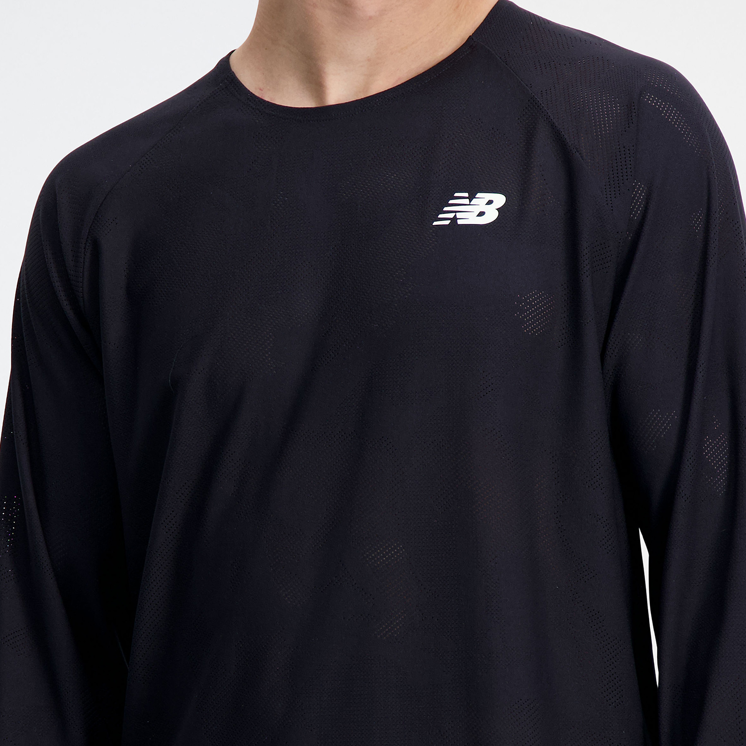 New Balance Q Speed Jacquard Maglia Black