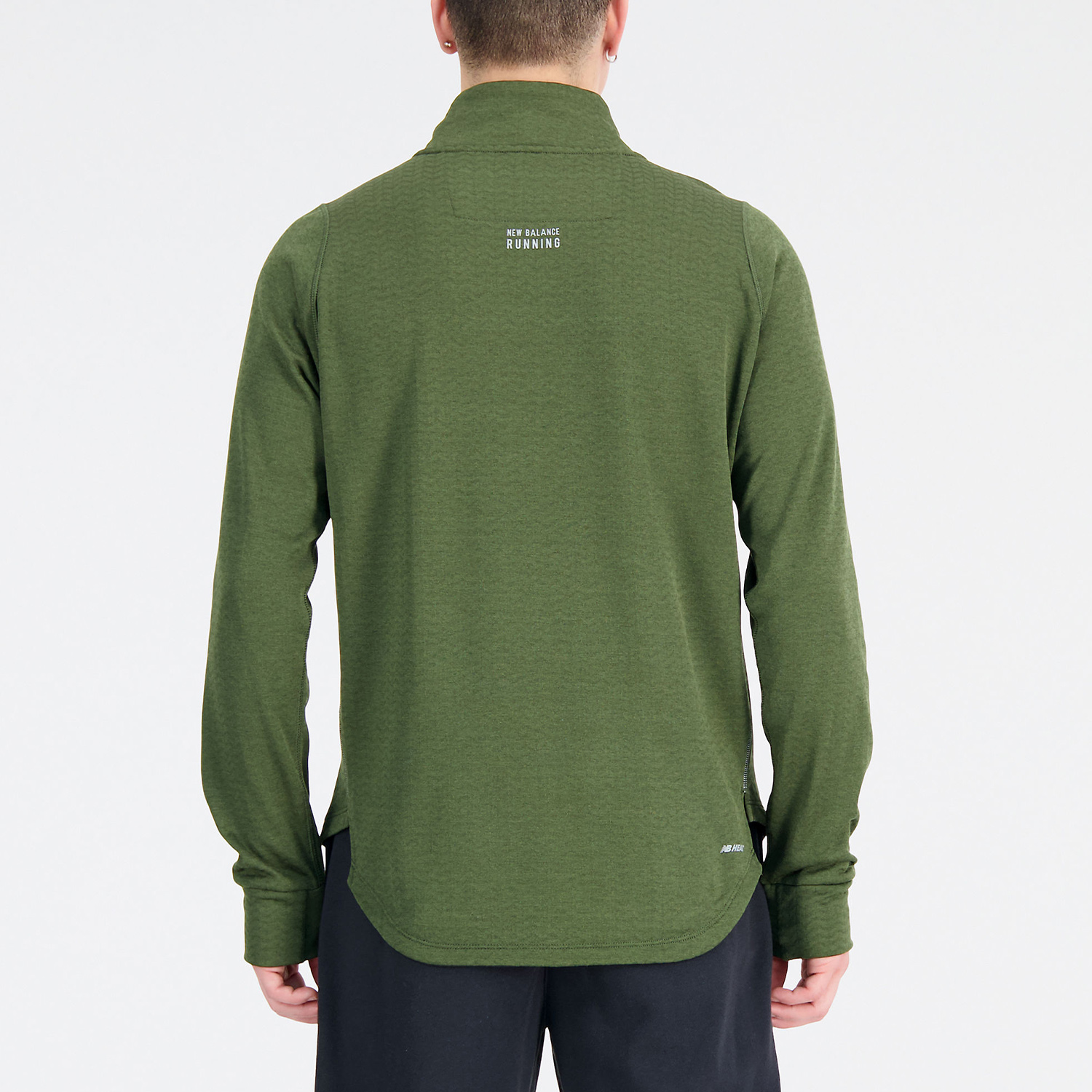 New Balance Heat Maglia Kombu Heather