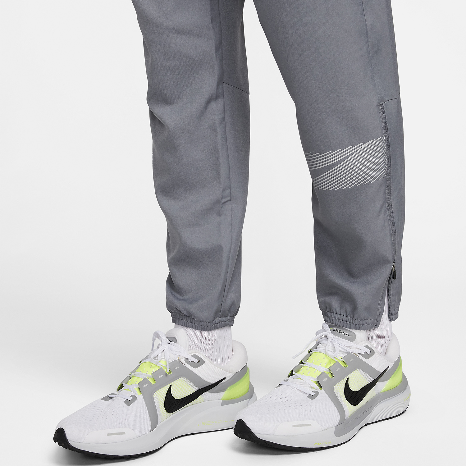 Nike Challenger Flash Pantaloni Smoke Grey/Reflective Silver