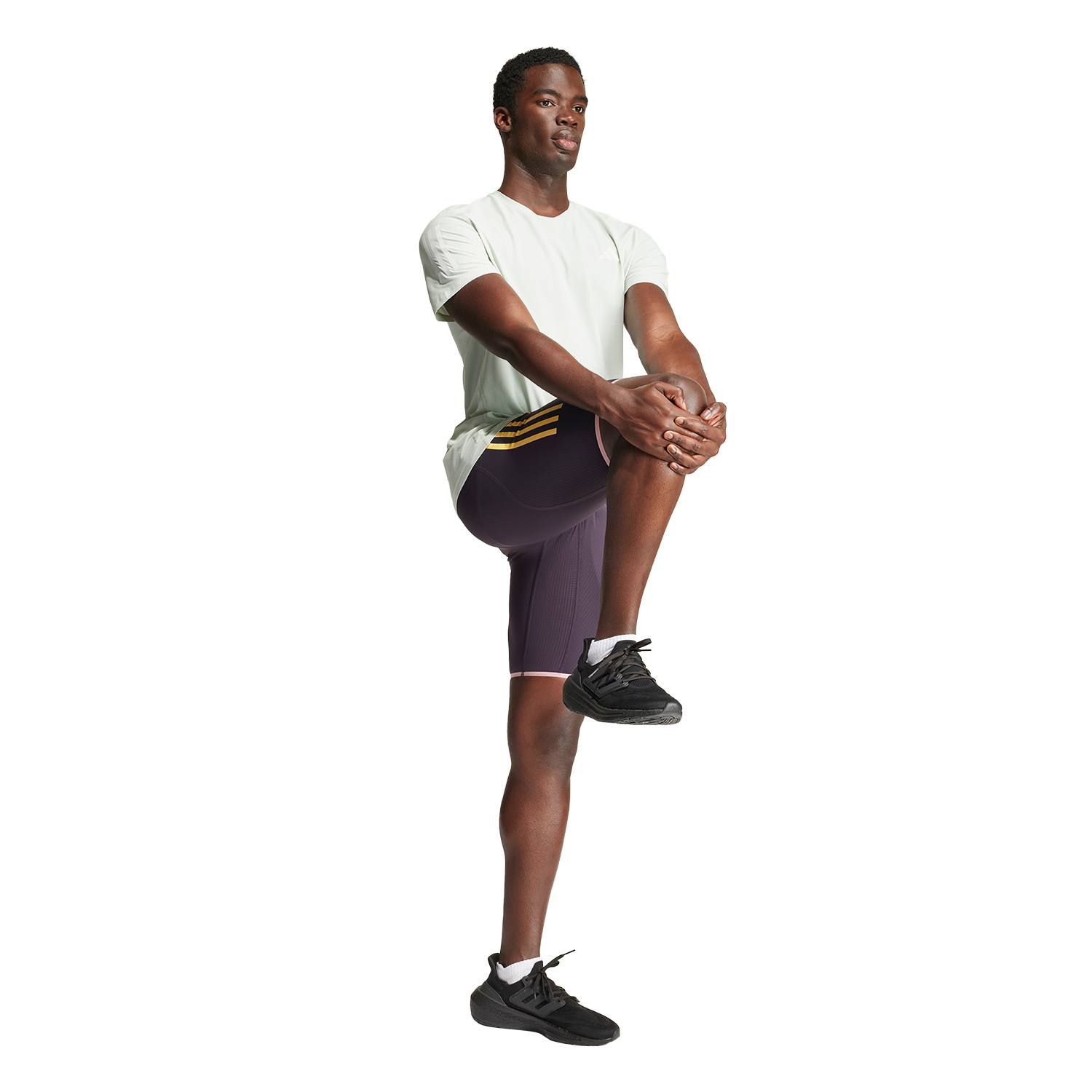 adidas Promo AEROREADY 9in Pantaloncini Aurora Black/Preloved Fig