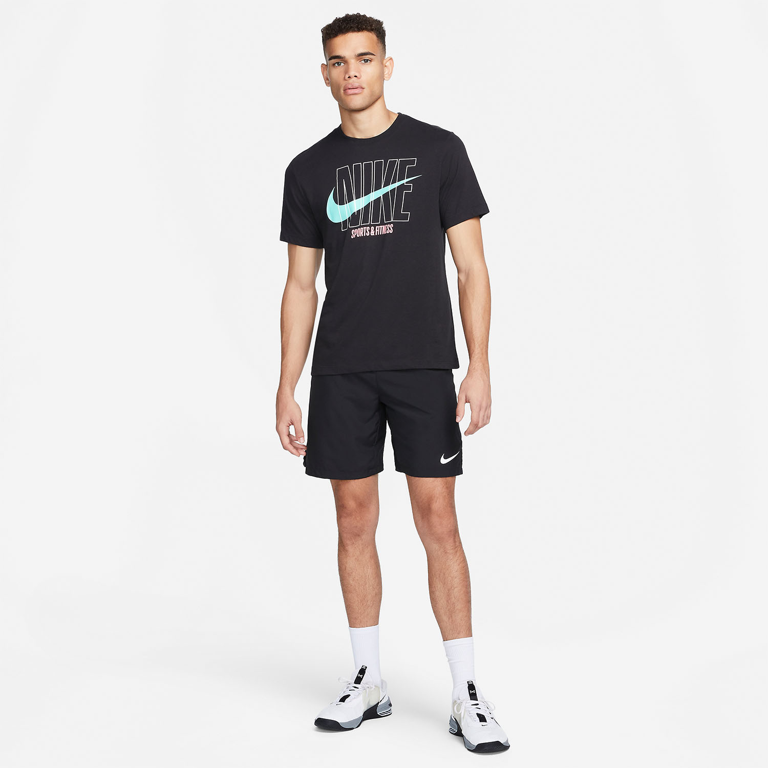 Nike Fitness Maglietta Black