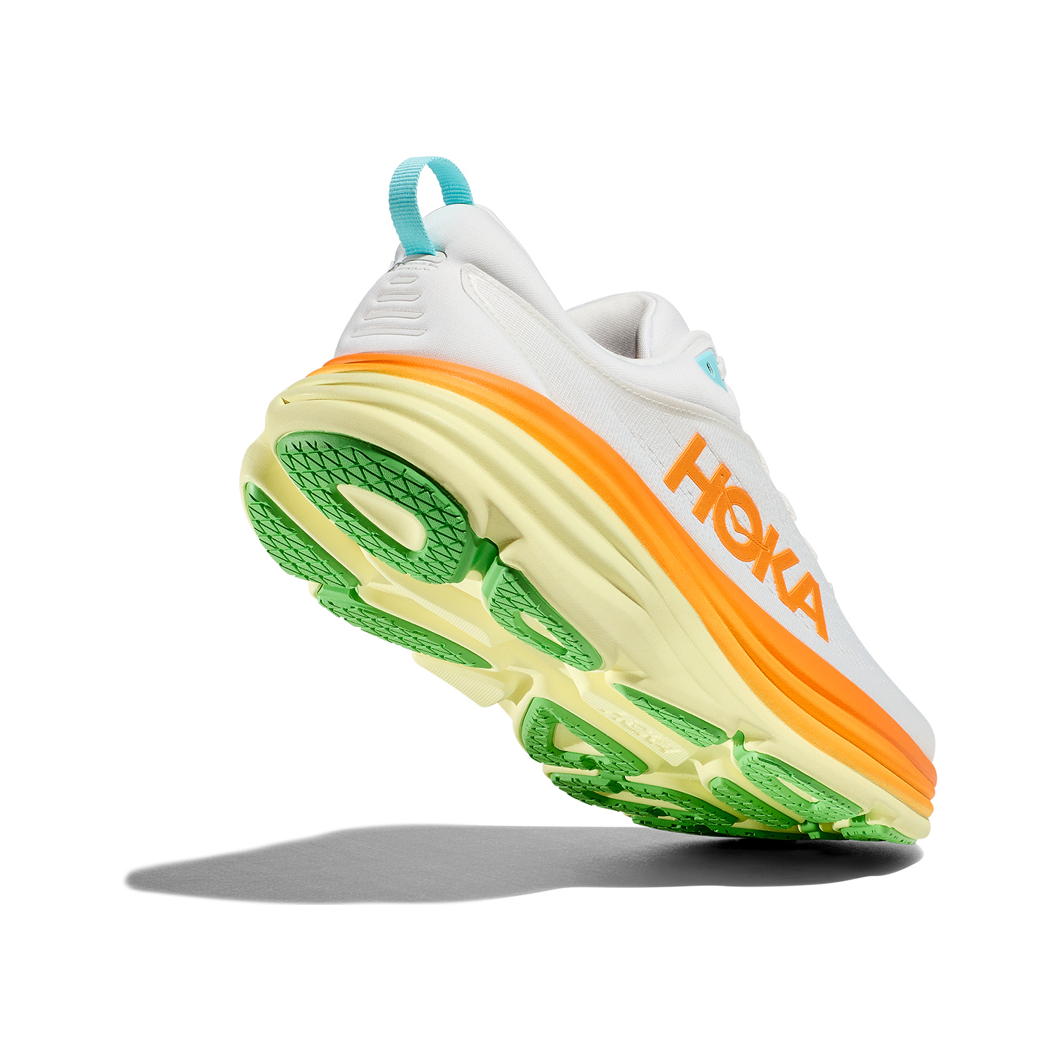 Hoka Bondi 8 Blanc De Blanc/Solar Flare