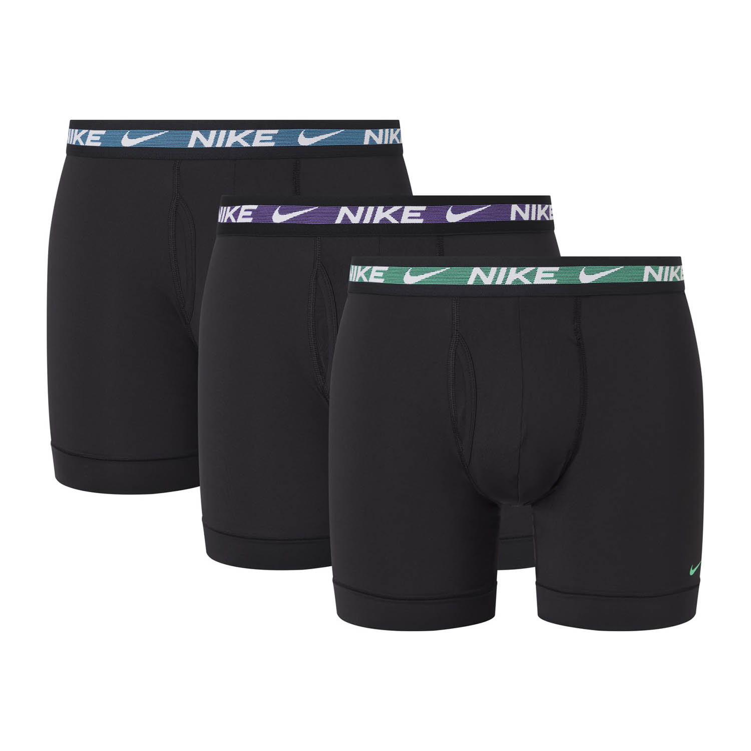 Nike Brief x 3 Boxer Black/Blue Lightning/Electalg/Actio