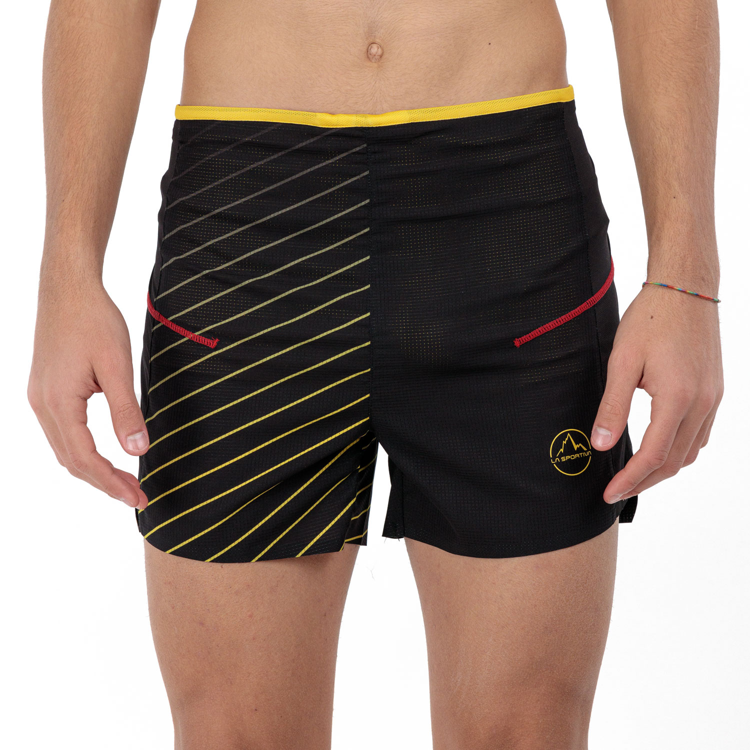 La Sportiva Freccia 4in Pantaloncini Black/Yellow